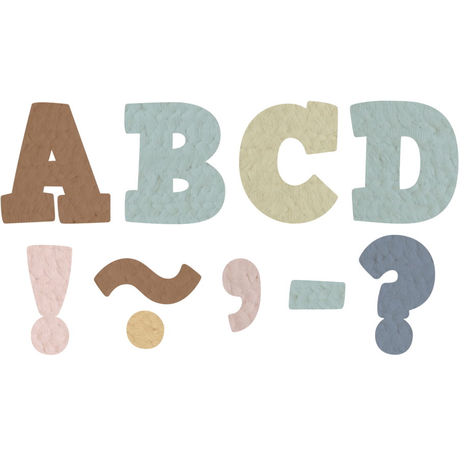 Everyone is Welcome Bold Block 3" Magnetic Letters
