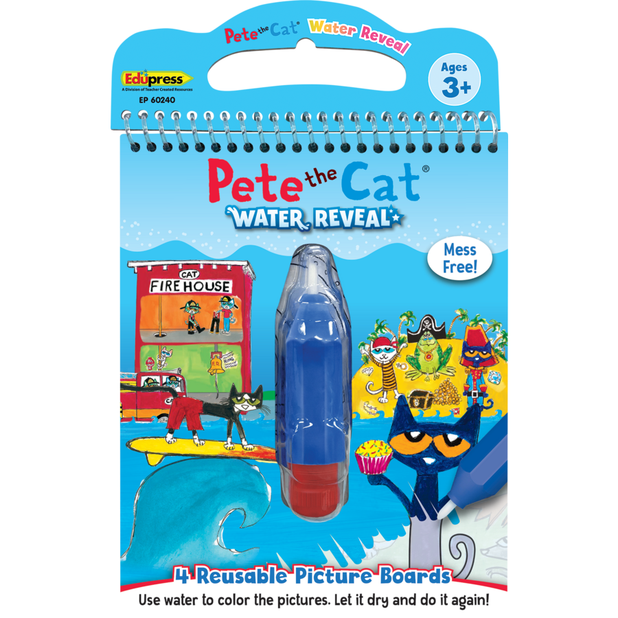 Pete the Cat Water Reveal