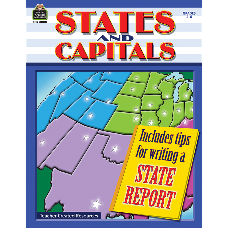 States and Capitals Grades 4-5