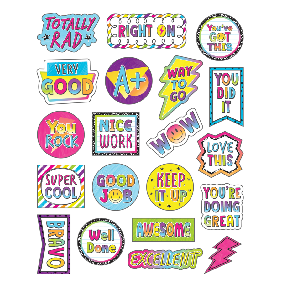 Brights 4Ever Stickers