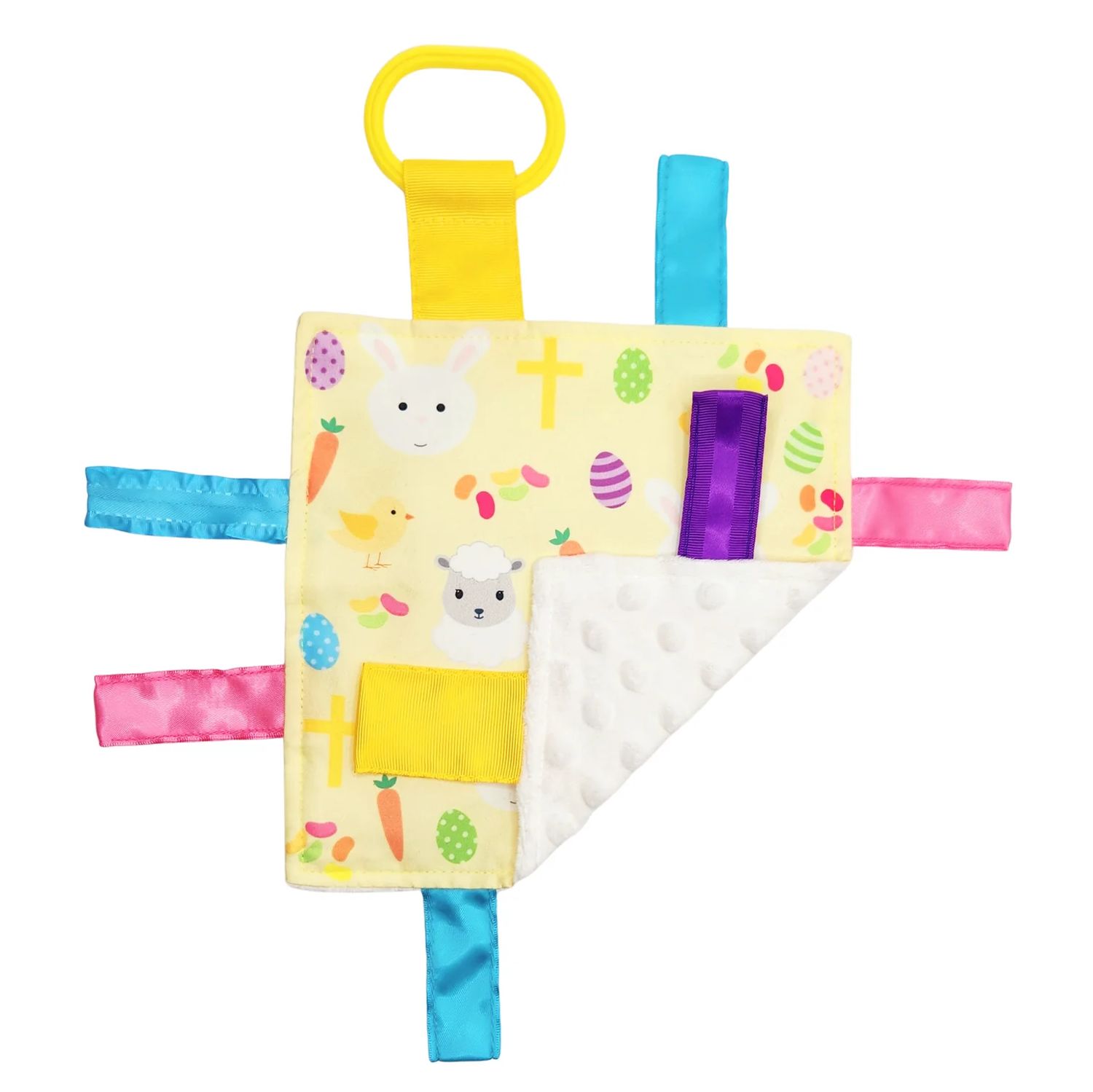 Easter Crinkle Tag Square