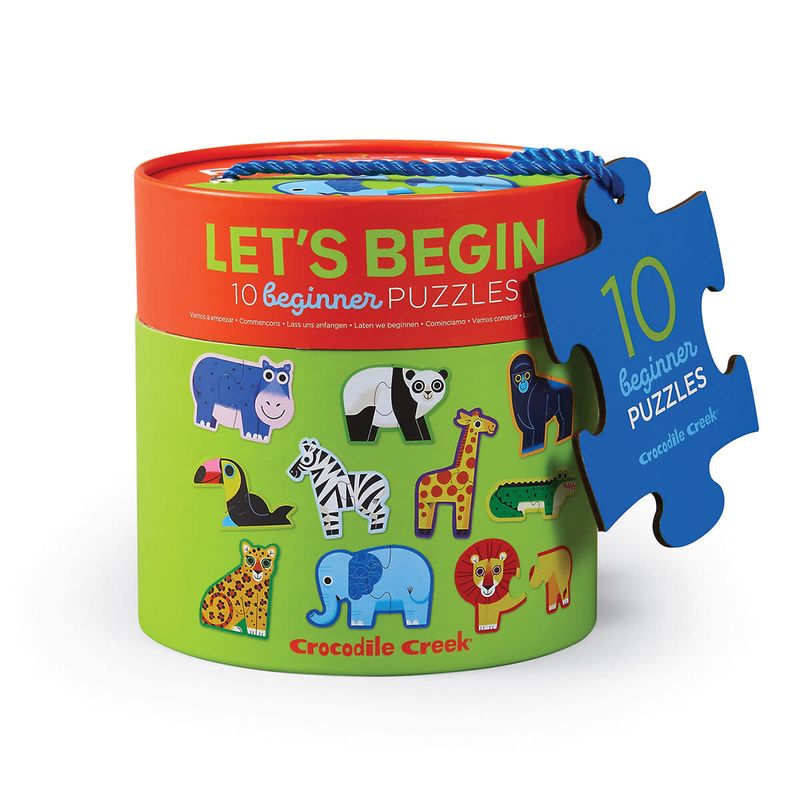 Let's Begin 2-Piece Puzzle - Jungle