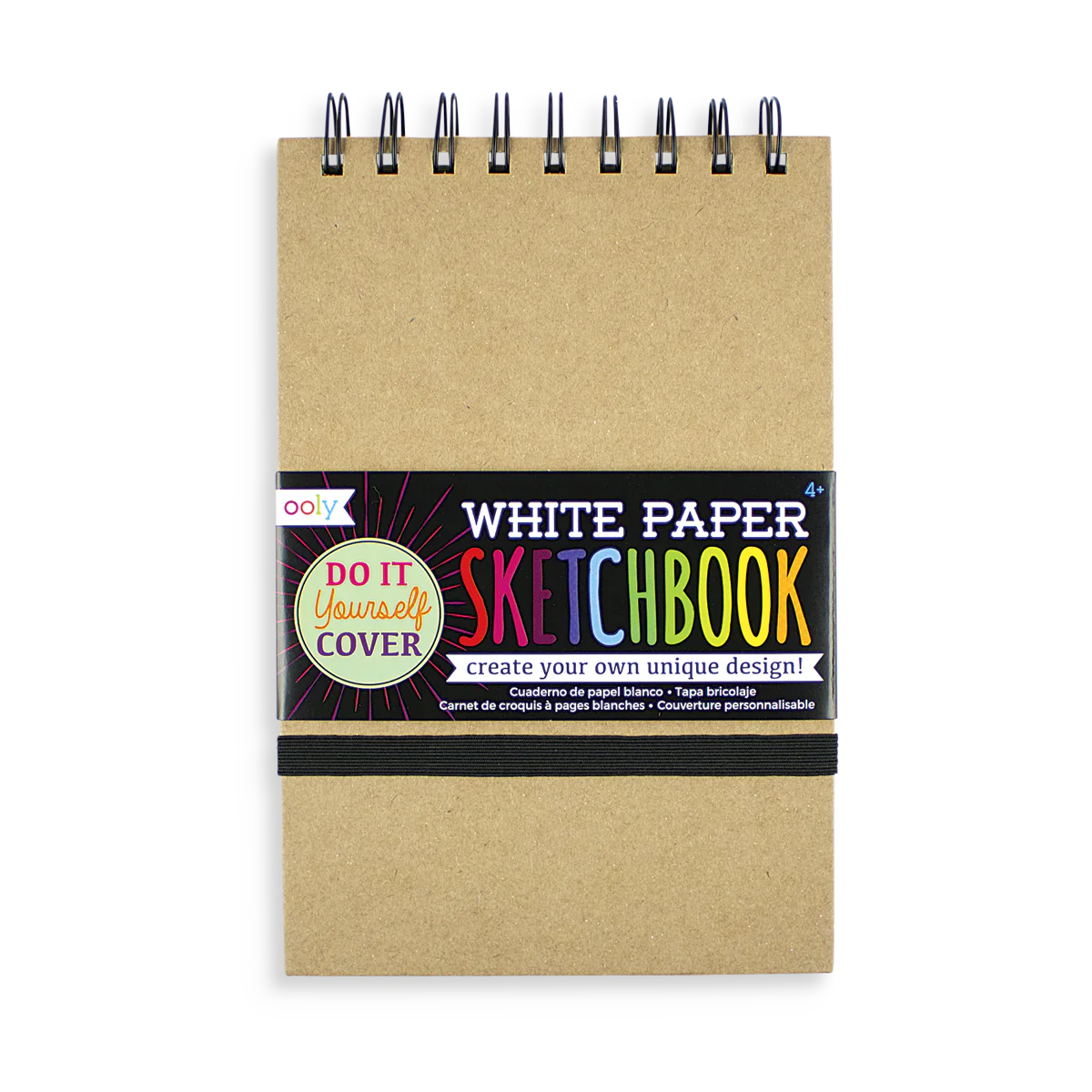 White DIY Cover Sketchbook