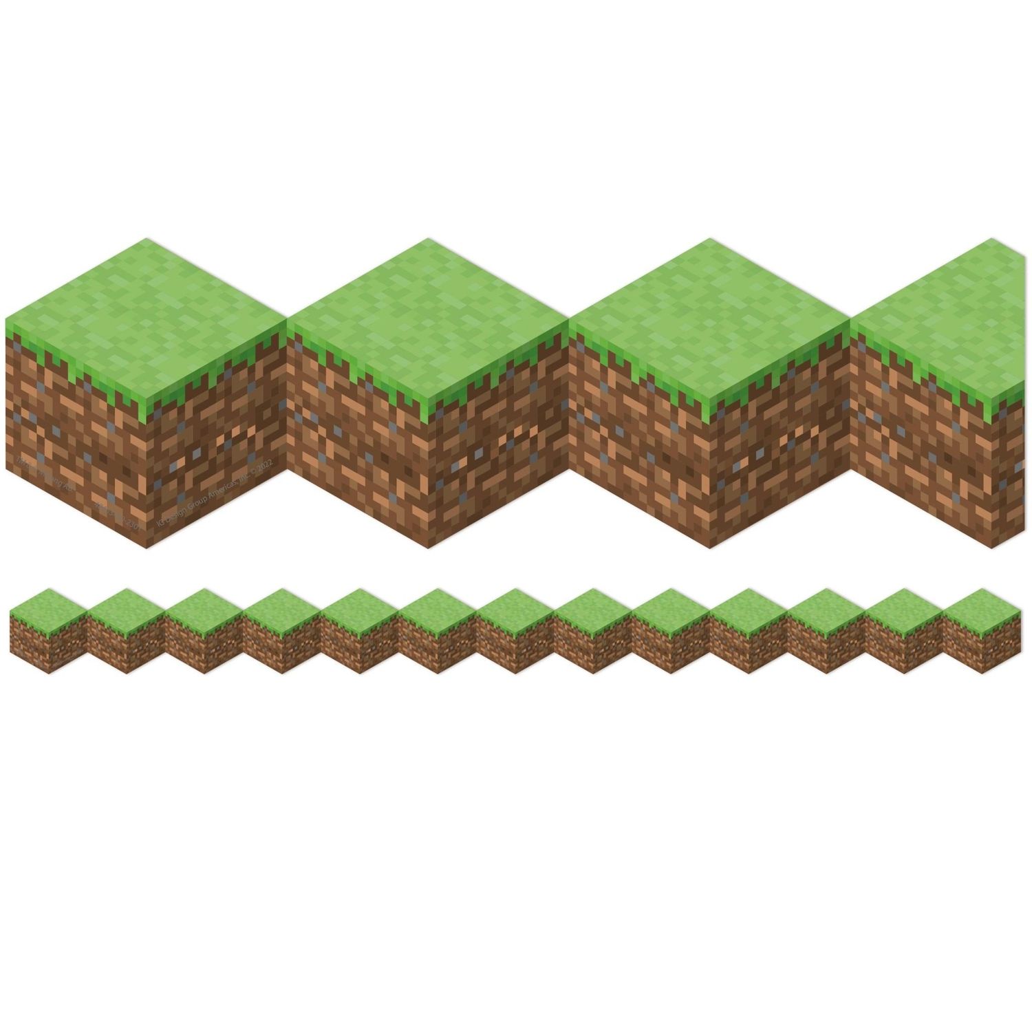 *Minecraft Die-Cut Blocks Deco Trim