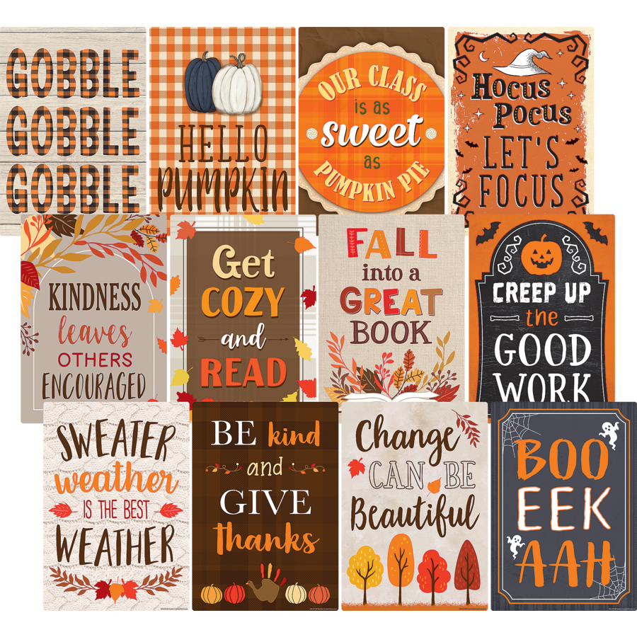 Fall Small Poster Pack