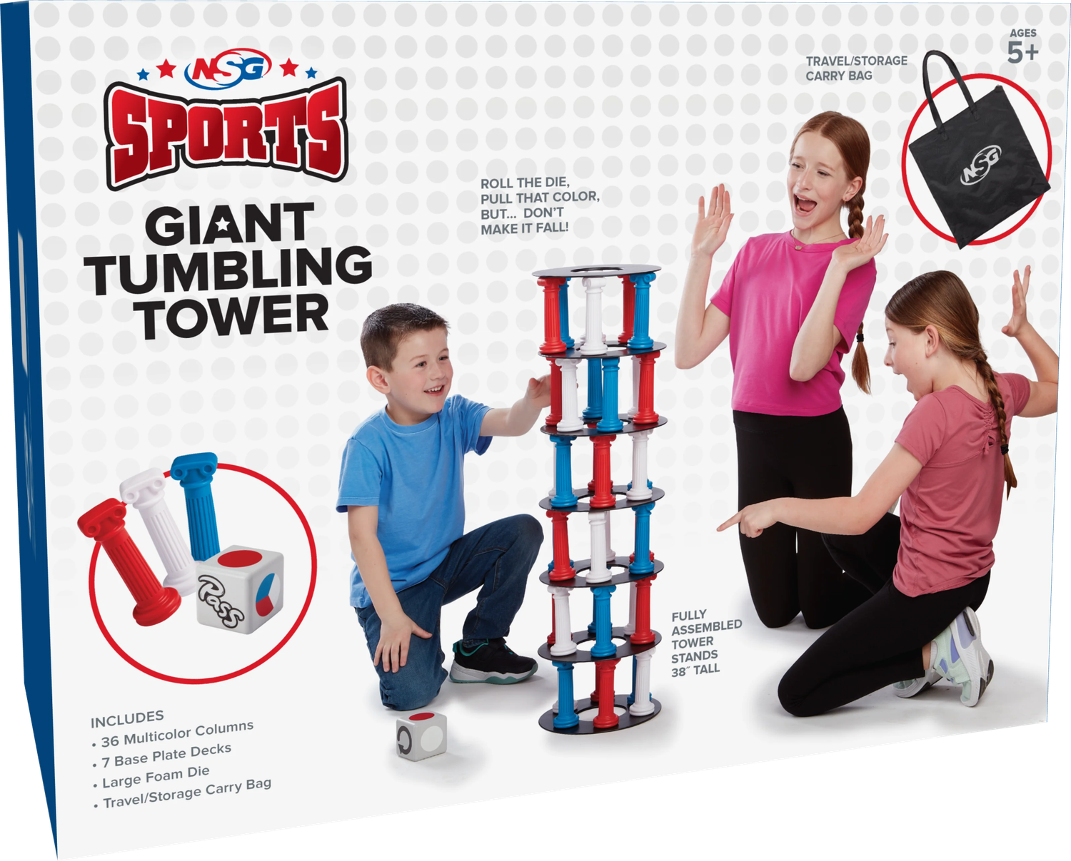 *Giant Tumbling Tower Game