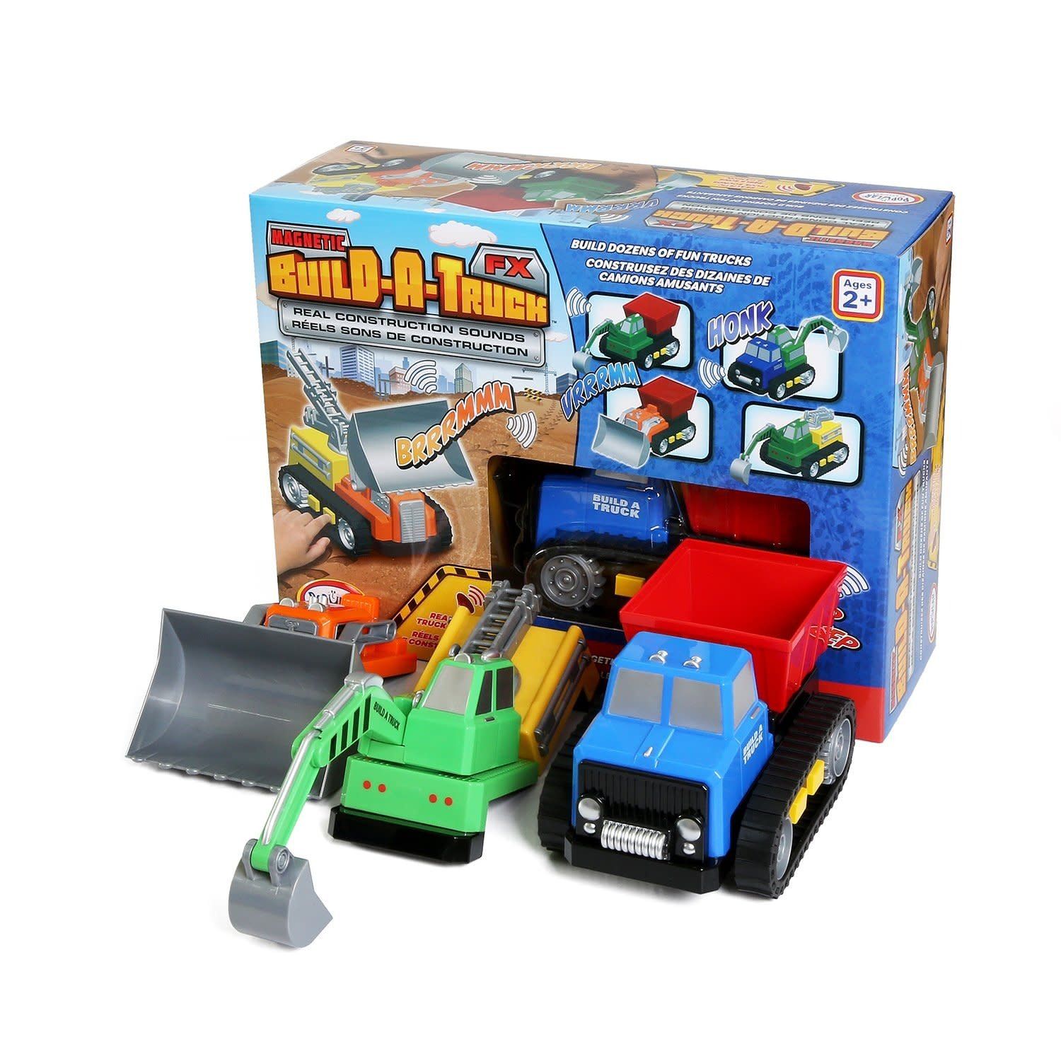 Magnetic Build-A-Truck FX (Assorted Vehicles / Set of 3)