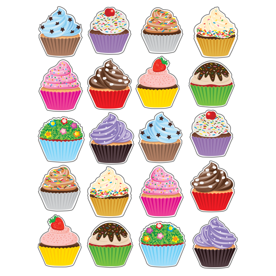 Cupcake Stickers