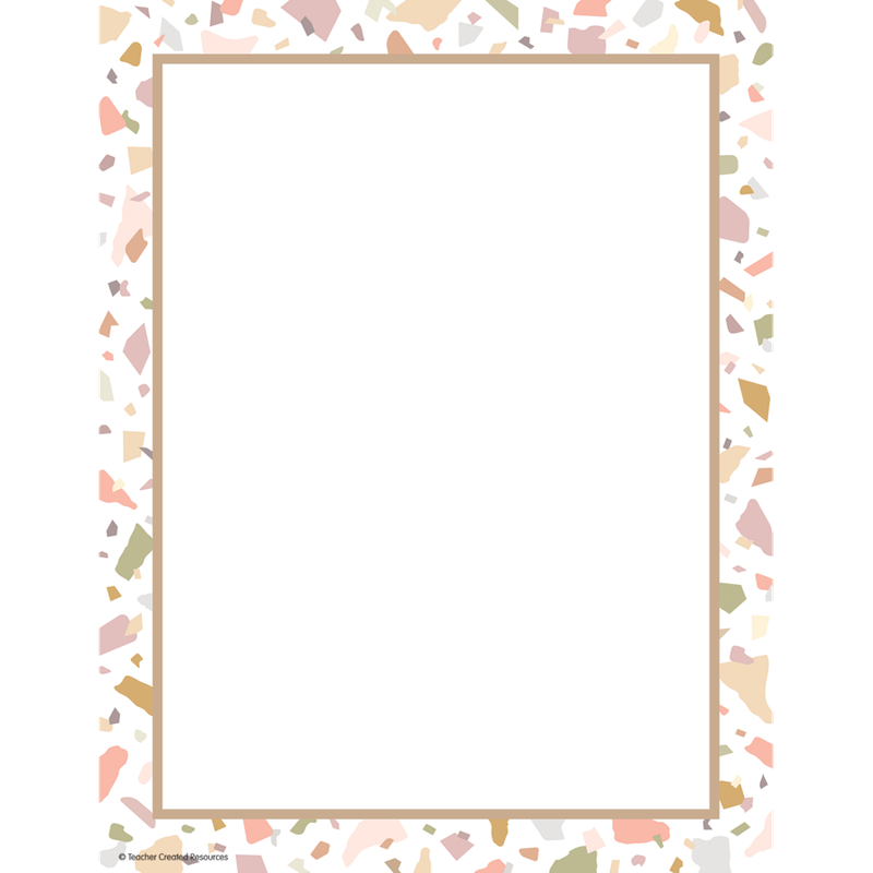 Terrazzo Tones Computer Paper