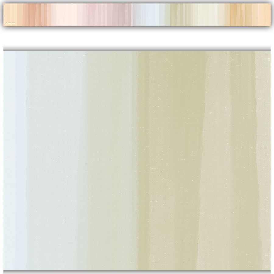 Terrazzo Tones Cool Tones Straight Border Trim
