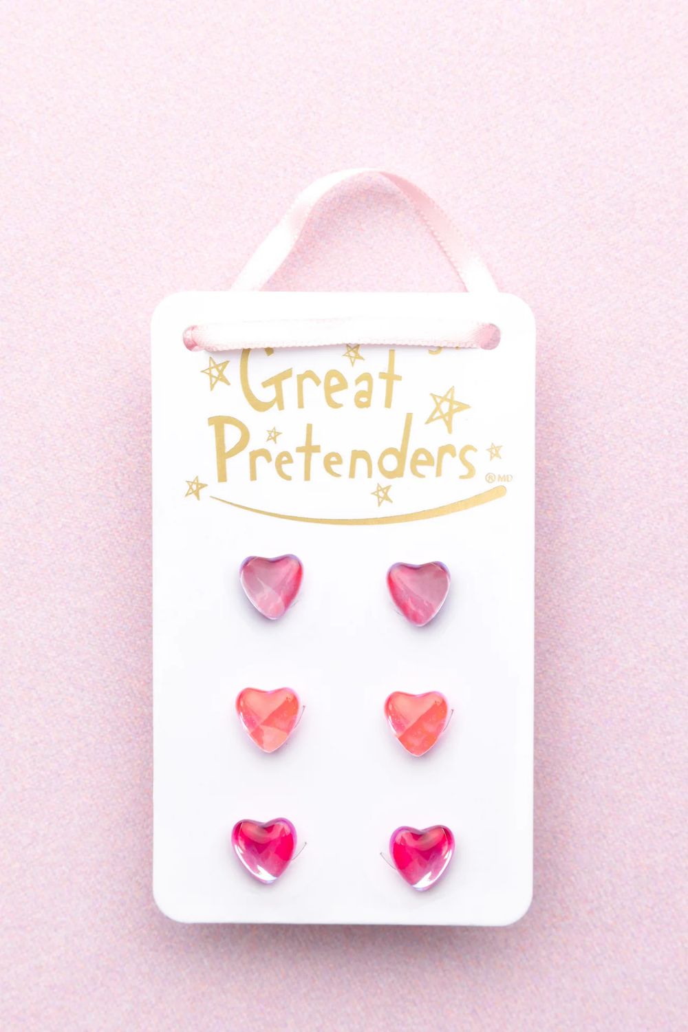 Boutique Holo Heart Studded Earrings