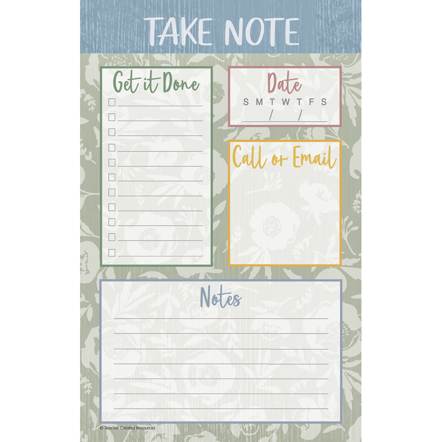Classroom Cottage Notepad