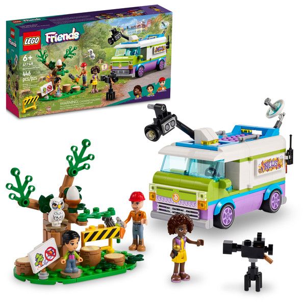LEGO® Friends Newsroom Van