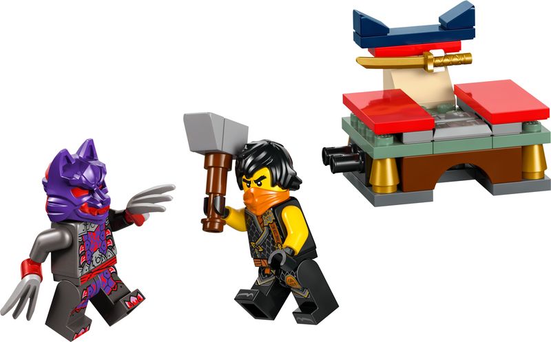 LEGO® Ninjago™ Tournament Training Ground & Kai and Rapton's Temple Battle