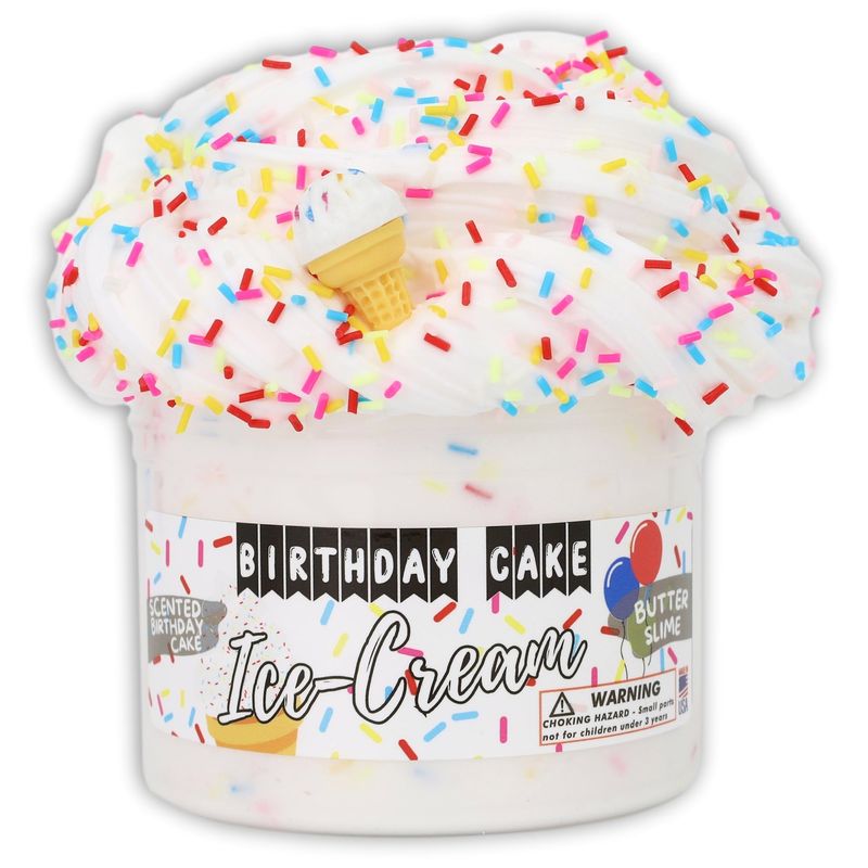 Dope™ Slimes Birthday Cake Ice Cream