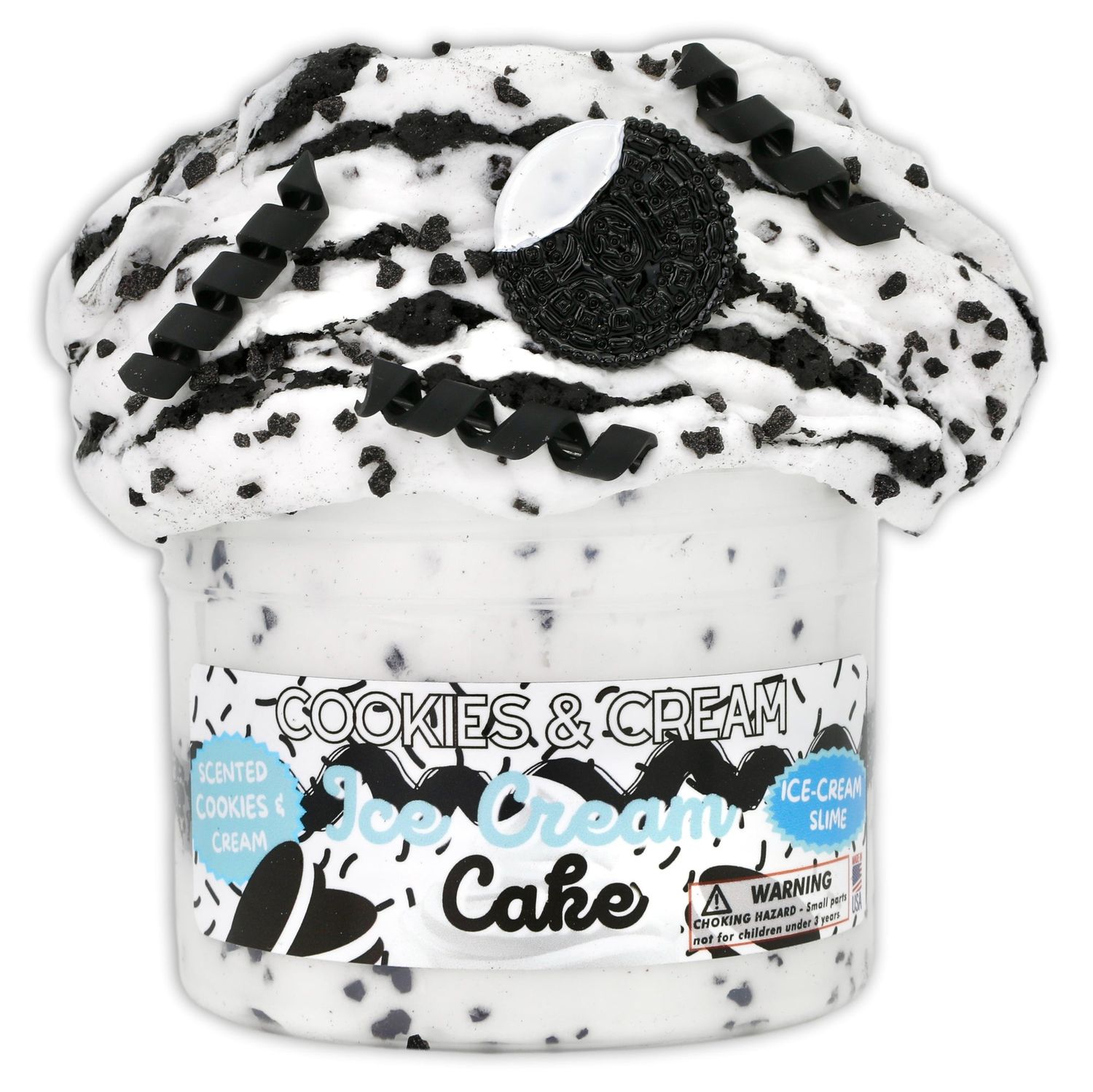 Dope™ Slimes Cookies & Cream Ice-Cream Cake