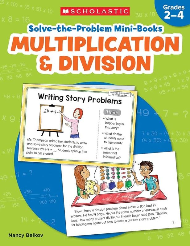 *Solve the Problem Mini Books Multiplication & Division