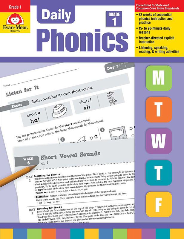 Daily Phonics, Grade Level: Grade 1