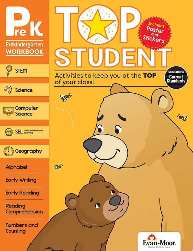 Top Student, Grade Level: Grade PreK