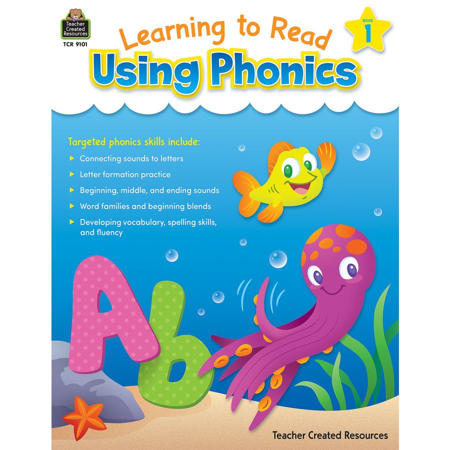 Learning to Read Using Phonics, Book: Book 1