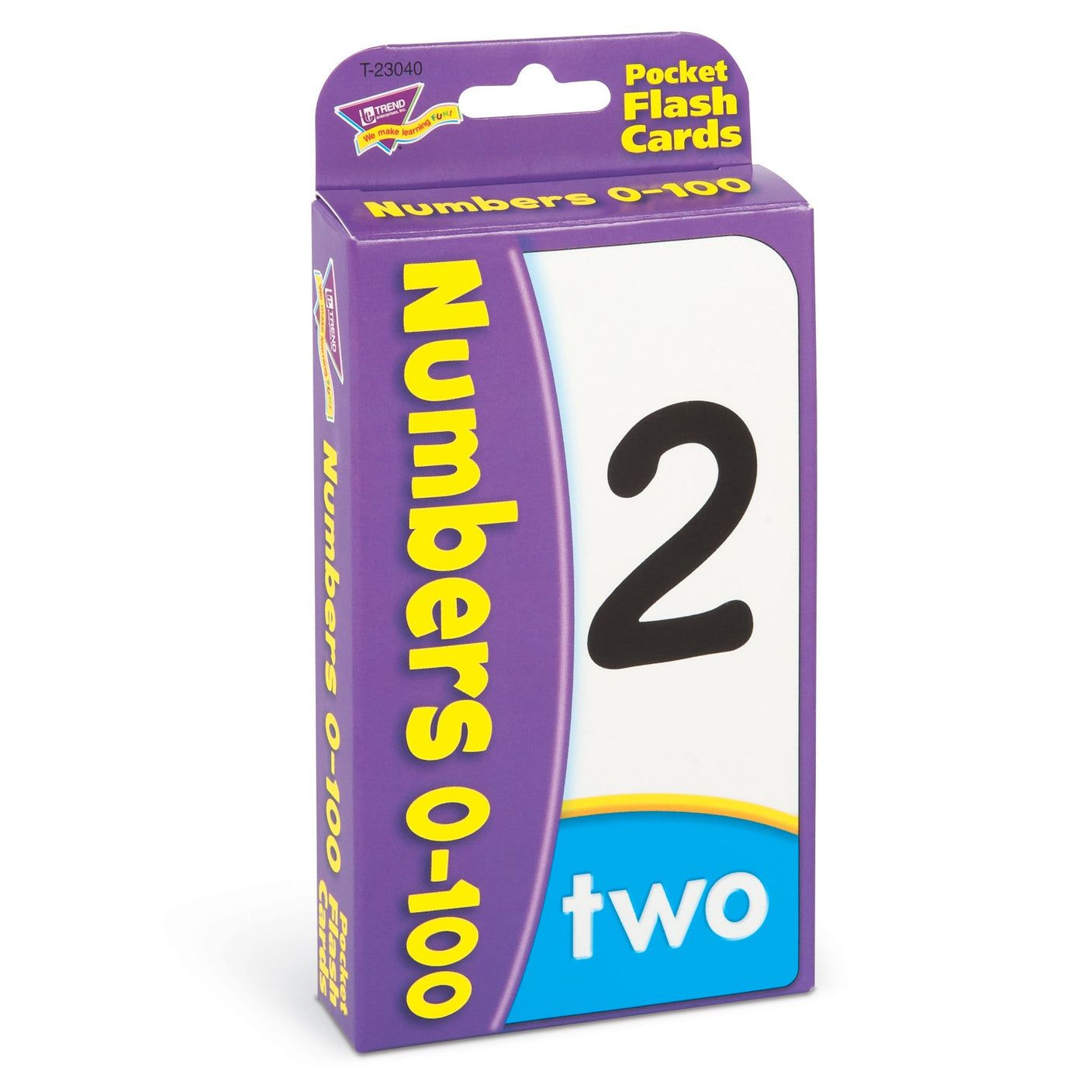 Numbers 0-100 Pocket Flash Cards