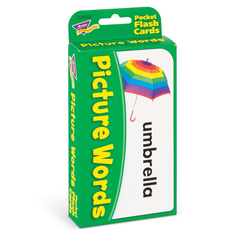 Picture Words Pocket Flash Cards