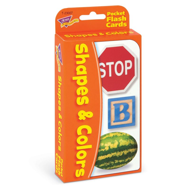 Shapes & Colors Pocket Flash Cards