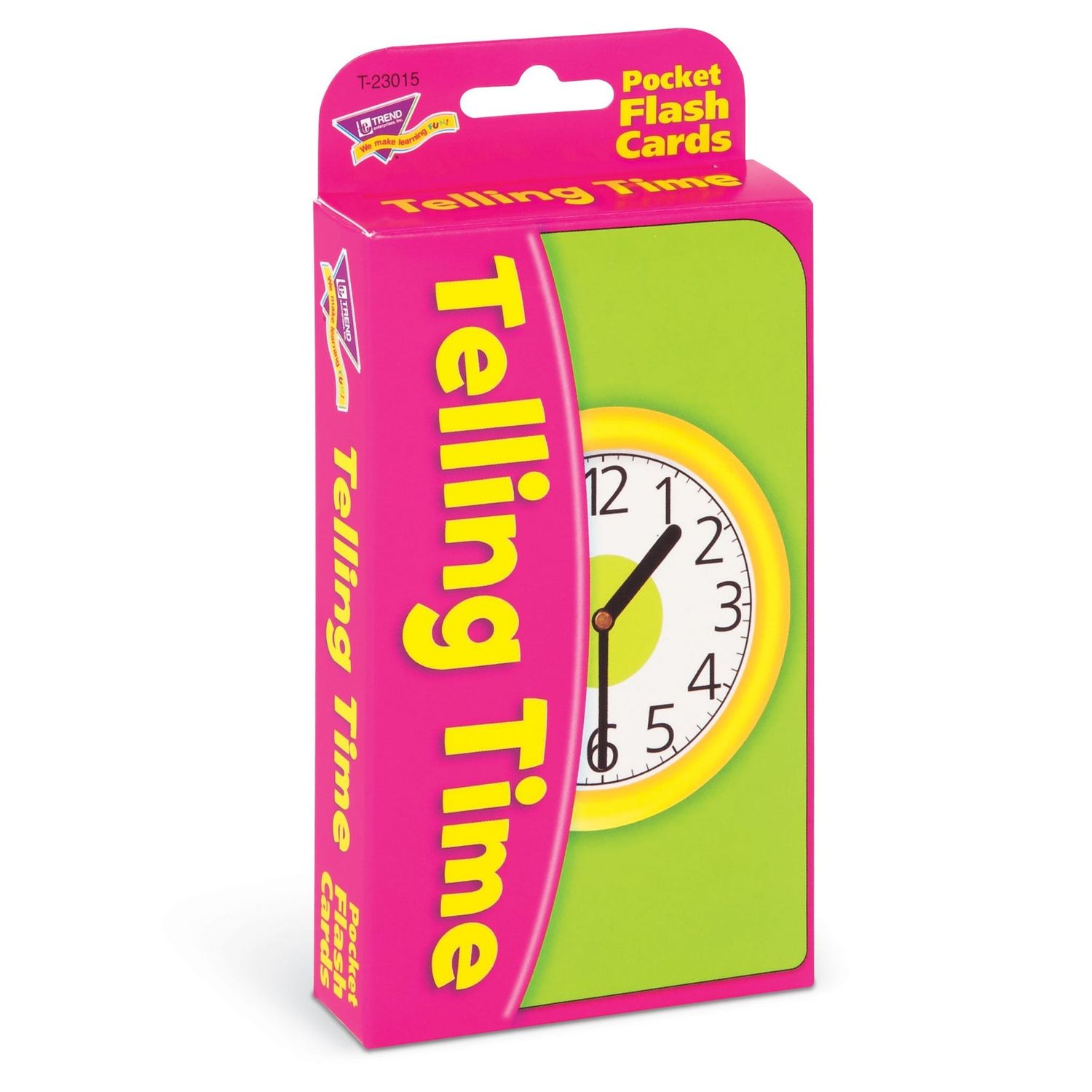 Telling Time Pocket Flash Cards