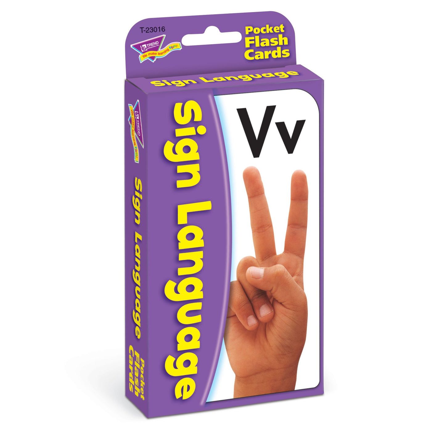 Sign Language Pocket Flash Cards
