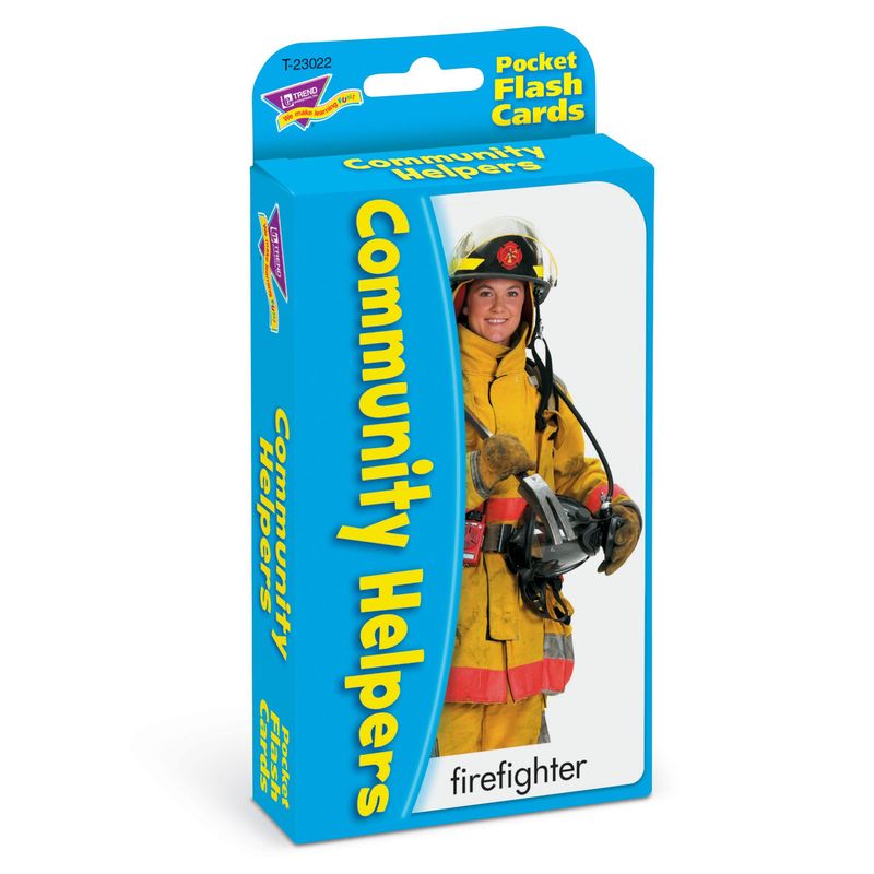 Community Helpers Pocket Flash Cards