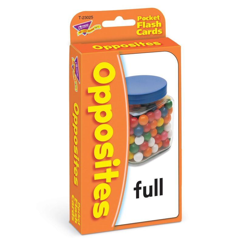 Opposites Pocket Flash Cards