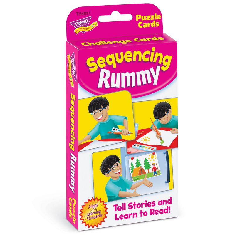 Sequencing Rummy Challenge Cards®