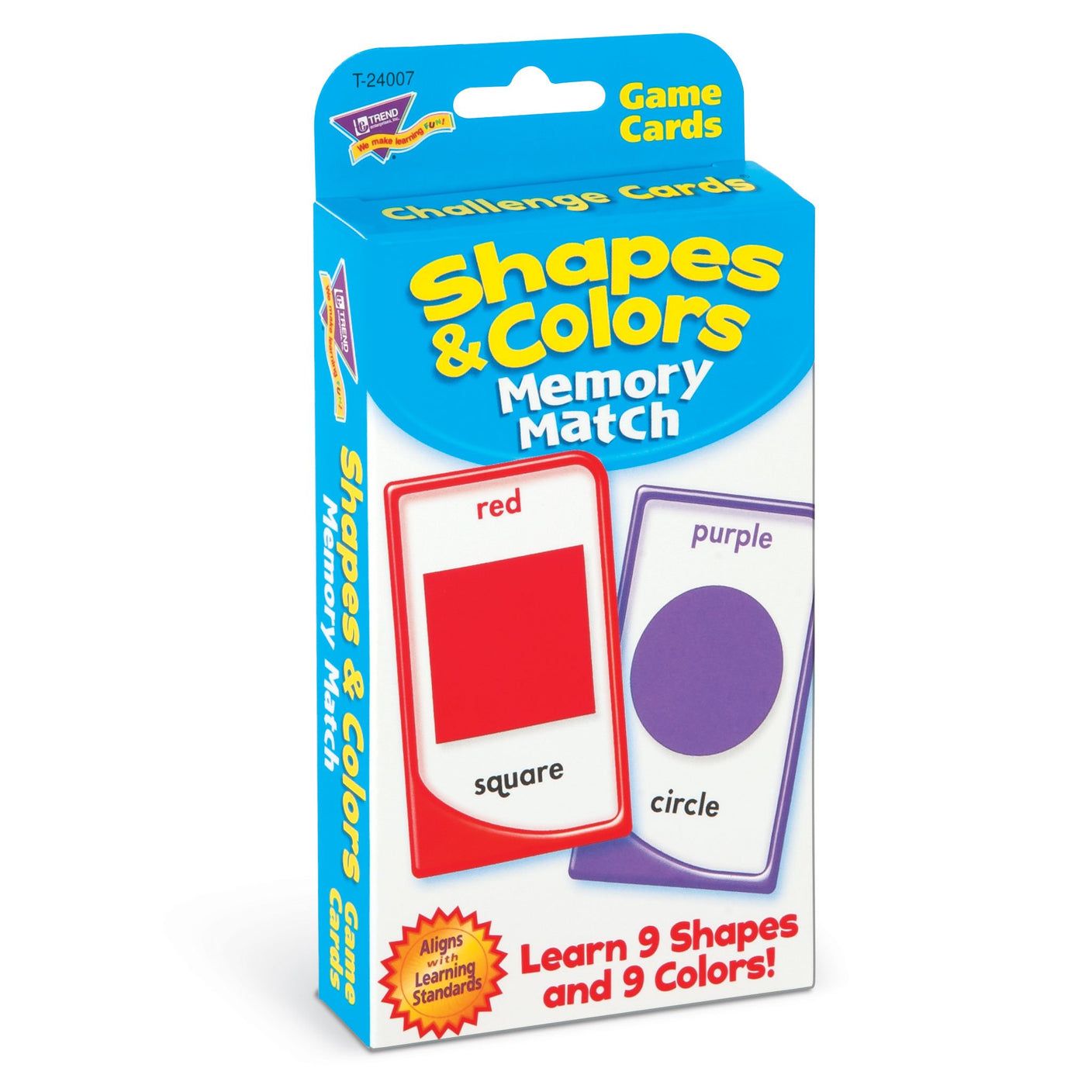 Shapes & Colors Memory Match Challenge Cards®