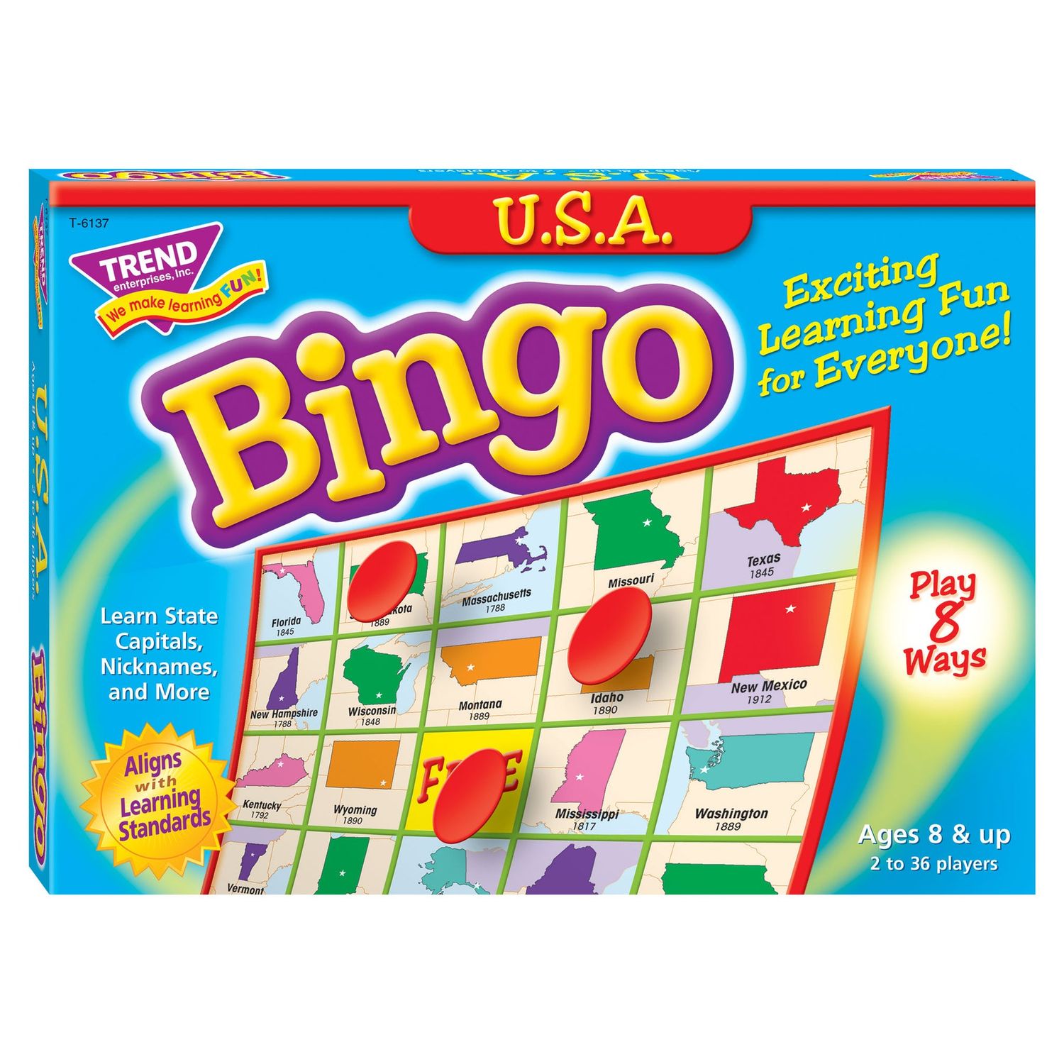 *U.S.A. Game Bingo