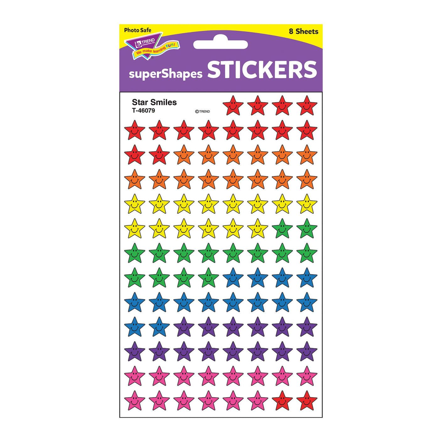 Star Smiles superShapes Stickers