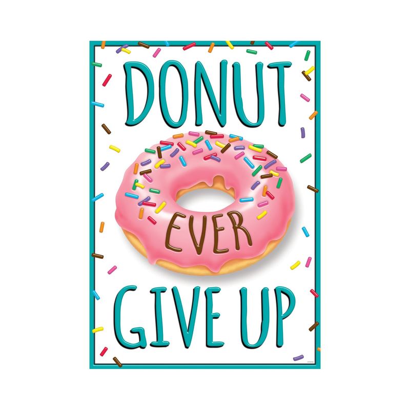 Donut Ever Give Up ARGUS® Poster