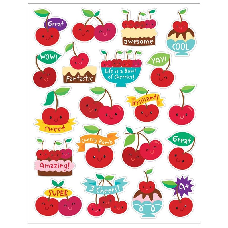 Cherry Scented Stickers