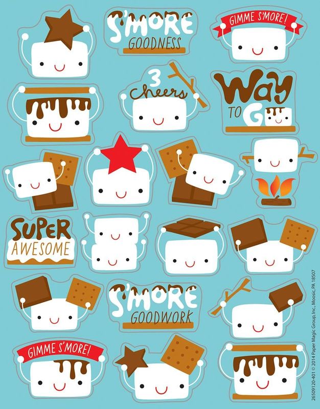 Marshmallow Scented Stickers