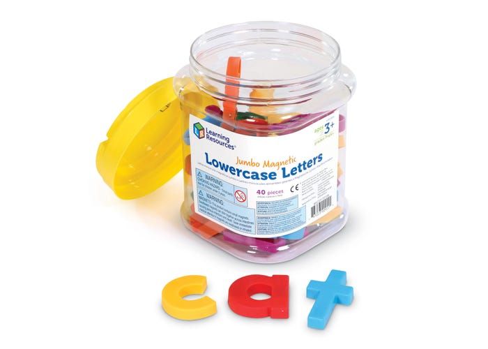 Jumbo Lowercase Magnetic Letters