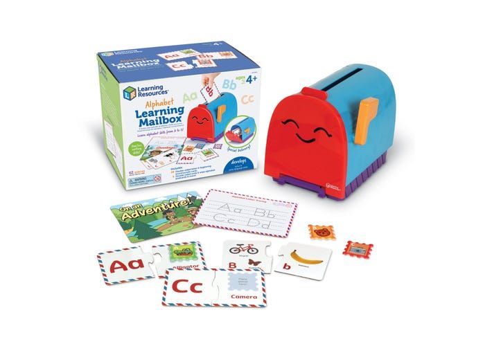 Alphabet Learning Mailbox