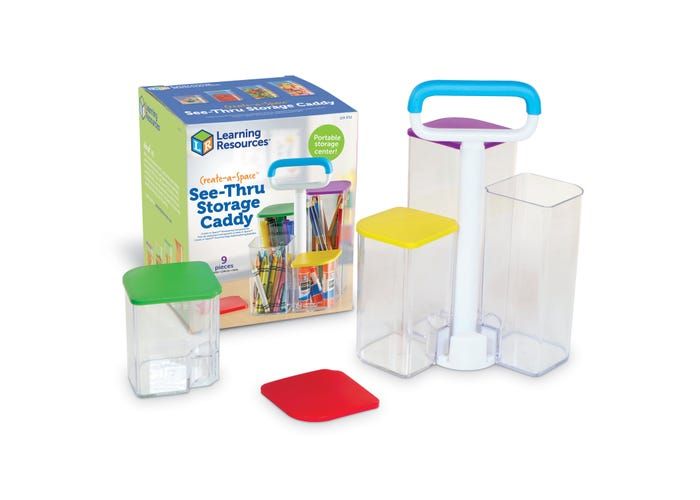 Create-a-Space™ See-thru Storage Caddy