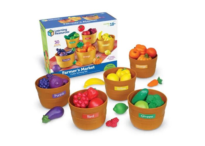 Farmer's Market Color Sorting Set