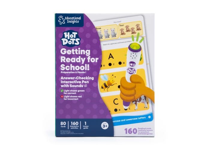 Hot Dots® Jr. Getting Ready for School! Set with Ace—The Talking, Teaching Dog® Pen