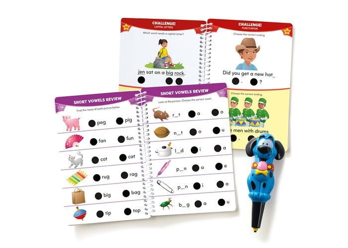 Hot Dots® Jr. Let's Master Pre-K Reading Set with Ace—The Talking, Teaching Dog® Pen