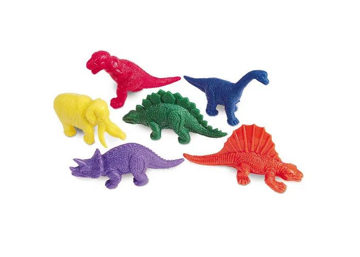 Mini Dino Counters, Set of 108
