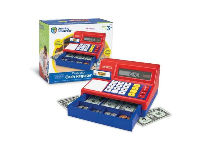 Pretend & Play® Calculator Cash Register