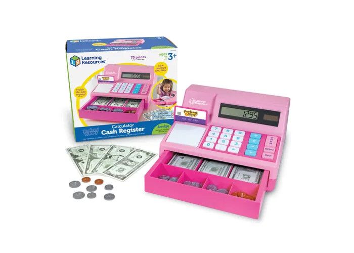 *Pretend & Play® Calculator Cash Register - Pink