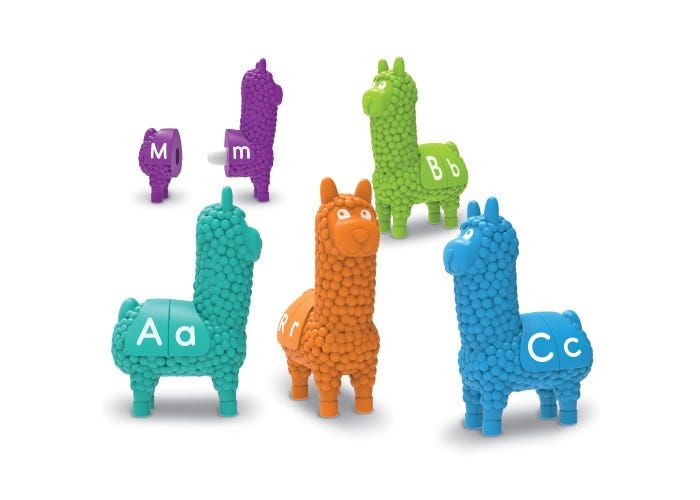 Snap-n-Learn™ Letter Llamas