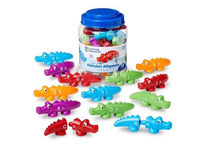 Snap-n-Learn™ Alphabet Alligators