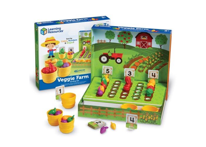 Veggie Farm Sorting Set